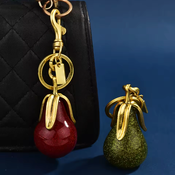 Porte-clés de Simulation de fruits, polyvalent et à la mode, accessoires de pendentif de voiture pour sac